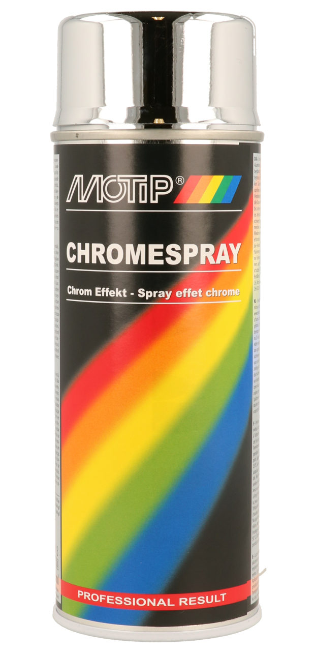 Aérosol peinture effet chrome Chrome avec 80 à 90% de l'effet