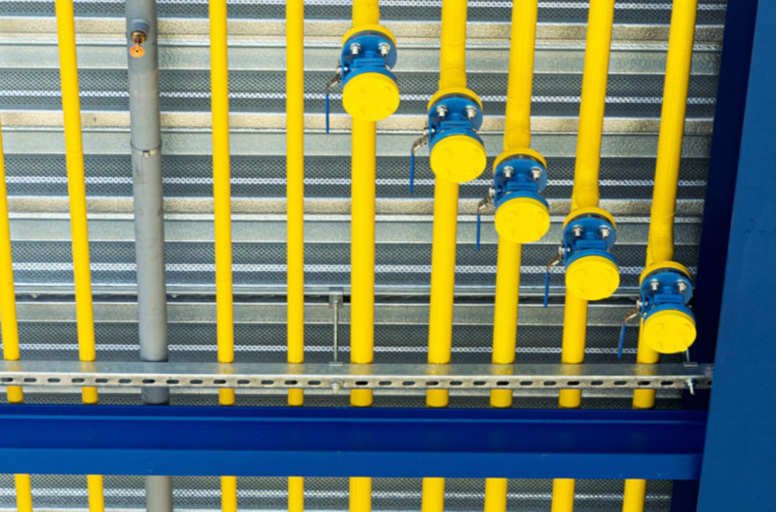 yellow-pipes-industry